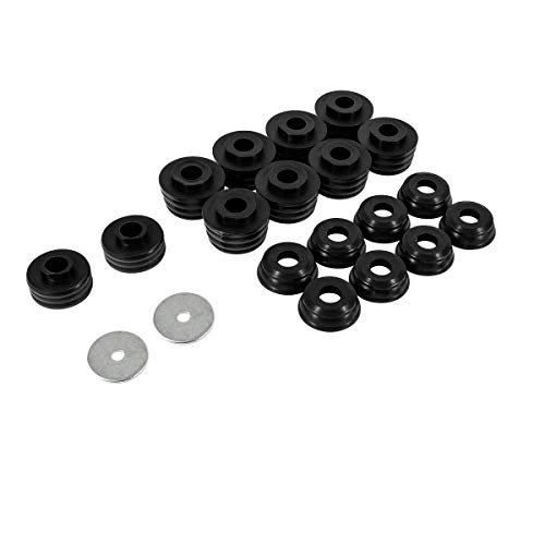 KF04050BK Polyurethane Body Mount Bushing Kit Replacement for Ford F250 F350 2WD/4WD 1999-2018