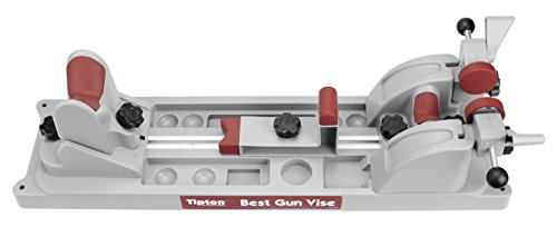 Tipton Best Gun Vise with Adjustable Clamps and Solvent Resistant Base for Cleaning, Gunsmithing and Firearm Maintenance