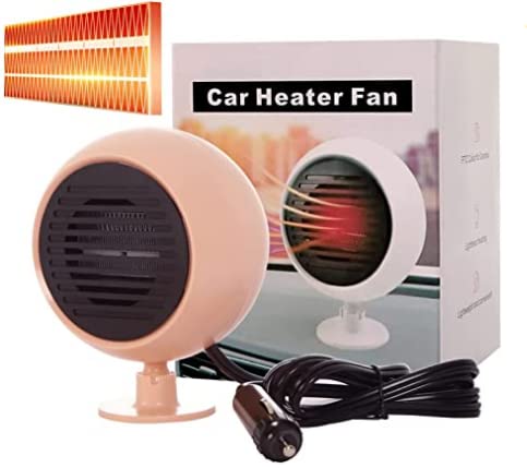 Windshield Car Heater - Portable Car Defroster Defogger 12V Truck Car Heat Cooling Fan 150W 3-Outlet Plug in Cigarette Lighter