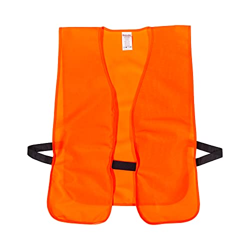 Allen Company Adult Unisex Safety & Hunting Vest, Fits up to 60 Inch Chests, Blaze Orange