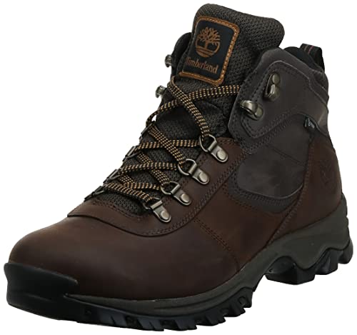 Timberland Men's Anti-Fatigue Hiking Waterproof Leather Mt. Maddsen Boot, Brown, 9 Wide