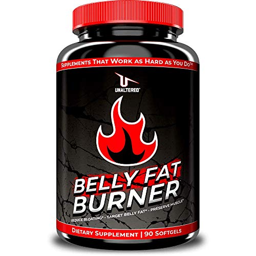 UNALTERED Belly Fat Burner - Weight Loss Pills to Lose Stomach Fat - for Men & Women - 90 Ct