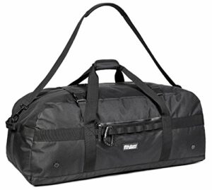 Fitdom 130L 36" Heavy Duty Extra Large Sports Gym Equipment Travel Duffel Bag W/ Adjustable Shoulder & Compression Straps. Perfect for Soccer Baseball Basketball Hockey Football & Team Coaches & More