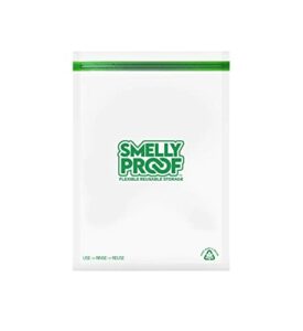 SMELLY PROOF - Reusable Clear Odor-Proof Storage Bags - 5-PACK - Barrier Technology - Made in the USA
