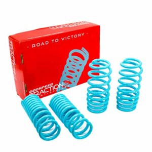 Godspeed LS-TS-DE-0006-E Traction-S Performance Lowering Springs, Reduce Body Roll, Improved Handling, Set of 4, compatible with Dodge Charger R/T RWD 2011-21