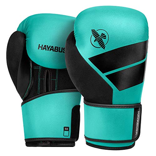 Hayabusa S4 Boxing Gloves for Men and Women - Teal, 10 oz