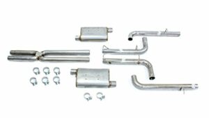 Pypes Exhaust SMC26S Cat-Back Exhaust System for Dodge Charger V6 Engine